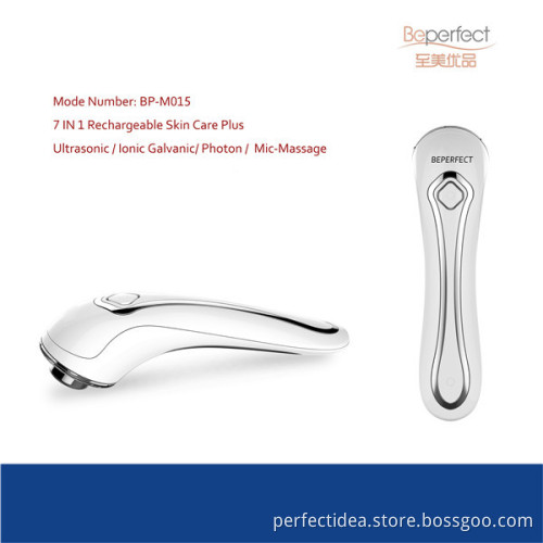 BEPERFECT BPm0152-new product 2016 ultrasonic facial beauty device multifunctional skin care